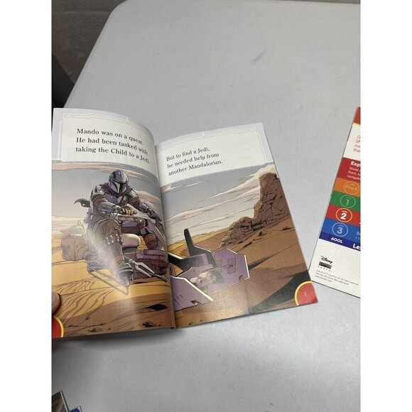 2 World Of Reading Star Wars The Mandalorian & Galaxy Of Creatures Level 2 Books - Picture 4 of 7